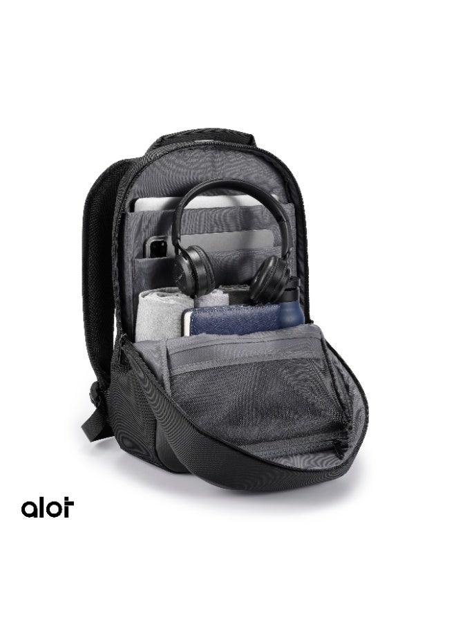 backpack for laptop, material Polyester.Capacity of 18 liter - Image 2